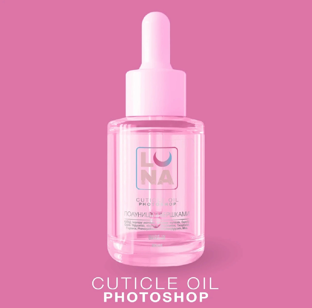 Dry cuticle oil strawberry scent 30 ml