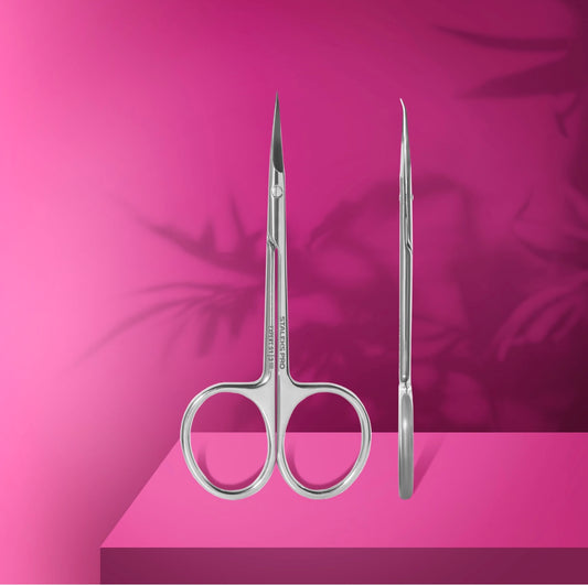 Professional cuticle scissors with hook EXPERT 51 TYPE 3